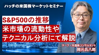 【10年債利回りやSampP500】テクニカル分析を踏まえて米市場の見通しを結論（ハッチの米国株マーケットセミナー7月） [upl. by Gweneth]