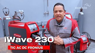 TIG AC DC iWave 230 Fronius [upl. by Aim]