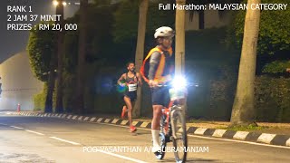 Full Marathon MEN Malaysian  Kuala Lumpur Standard Chartered Marathon 2023 [upl. by Yrtua]