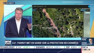 Henri Seydoux Parrot  Parrot dévoile les drones quotAnafi USAquot [upl. by Cedar]