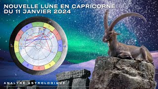 Nouvelle Lune en Capricorne du 11 janvier 2024  quotVers lavenir ensemble ou chacun pour soiquot♑️ [upl. by Aneg]