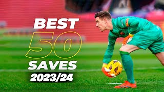 Best 50 Goalkeeper Saves 2024 HD  2 [upl. by Eceirehs]