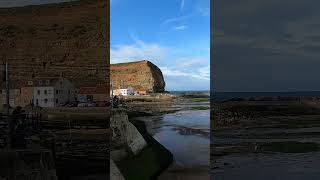 Staithes North Yorkshire travel viral drone uk [upl. by Vrablik681]