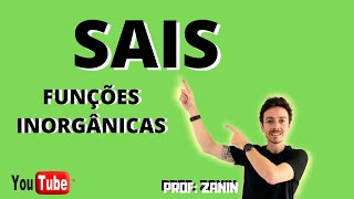 SAIS FUNÇÕES INORGÂNICAS [upl. by Aloisius660]