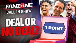 DEBATE Would You Take A Point NOW  Aston Villa vs Arsenal Special [upl. by Warren504]