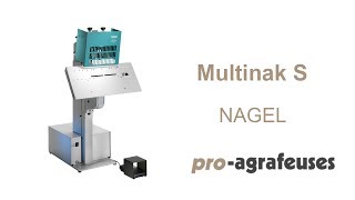 Agrafeuse Electrique NAGEL MULTINAK S [upl. by Arhas295]