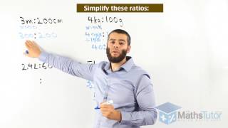 104 Simplifying Ratios with Different Units [upl. by Nyre]