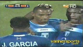 Honduras vs Granada 71 100611 Copa Oro 2011 [upl. by Ahsikahs]