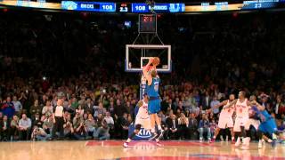 Taco Bell Buzzer Beater Dirk Nowitzki vs The New York Knicks [upl. by Rana483]