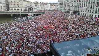 Fêtes de Bayonne 2018  les festayres réalisent le quotPaquitoquot [upl. by Settle615]