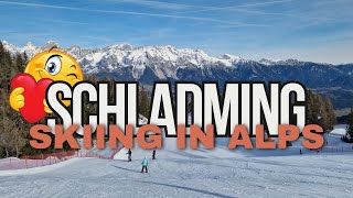 Schladming SKIING IN AUSTRIA [upl. by Anaynek561]