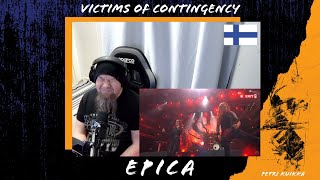 Epica  Victims of Contingency  Live at EXIT Festival 2023  Reaction [upl. by Yllet]