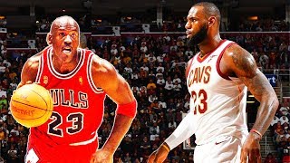 LeBron James vs Michael Jordan 1 on 1 Parody [upl. by Torhert]