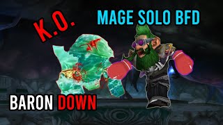 Mage Solo BFD  Baron Is Easy  WoW Season of Discovery  KallTorak Chaos Bolt NA [upl. by Eellek]