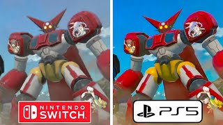 Megaton Musashi Wired PS5 vs Nintendo Switch Graphics Comparison [upl. by Hsuk]