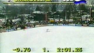 1 Platz Abfahrt 1 in Kitzbühl Österreich 1989  Marc Girardelli [upl. by Bez]