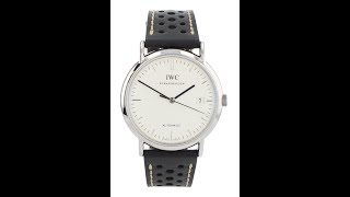 IWC Portofino Pre Owned Watch Ref 3563 [upl. by Kudva]