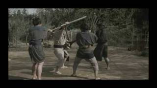 Zatoichi  katana fighting funny lesson [upl. by Laven]