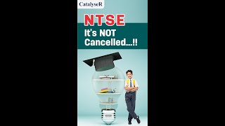 NTSE Cancelled  NTSE  NCERT Update  NTS Exam  Ntseguru  Competitive Examination [upl. by Rubinstein214]