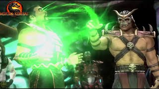 SHAO KAHN KILLS SHANG TSUNG  MORTAL KOMBAT 9 CHAPTER 13 [upl. by Adnorhs]