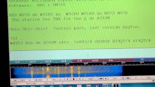 FLDIGI Tutorial How to decode BPSK31 Digital signals [upl. by Olette765]