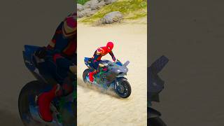 SpiderMan ko mili New Ninja zx10r shortsvideo [upl. by Illah]