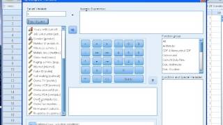 SPSS Tutorials Compute variables [upl. by Nycila]