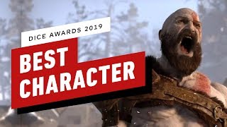 God of War’s Kratos Wins Best Character  DICE Awards 2019 [upl. by Tigirb770]