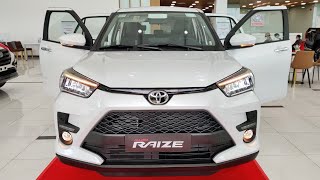 2023 Toyota Raize 10L Turbocharged Gasoline White Color  Perfect Mini SUV 5 Seats [upl. by Ynnavoeg308]