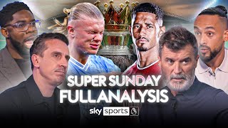 TITLE RACE HOTS UP 🌡️  Keane Neville Micah and Walcotts FULL Super Sunday PostMatch Analysis 🔍 [upl. by Ljoka]