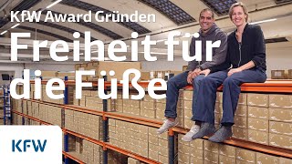 Barfußschuhe die Schuhe für gesunde Füße  KfW Award Gründen 2019 Wildling Shoes [upl. by Aihsar505]