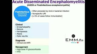 💠 Acute disseminated encephalomyelitis 💠 [upl. by Adlih]