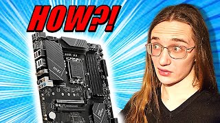 How is This Motherboard SO CHEAP MSI PRO B760P WiFi [upl. by Suellen]