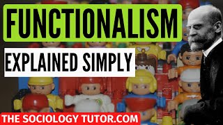 Functionalist Theory A Level Sociology [upl. by Aigil]