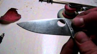 How To Mirror Polish A Knife [upl. by Lleinad]