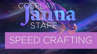 SPEED CRAFTING  Janna Star Guardians Staff [upl. by Lashondra217]