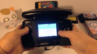 Genesis 32x running on modified Sega Nomad external pad and other features [upl. by Ermeena]