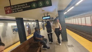 59th StLexington Ave Subway Station Tour [upl. by Sisile831]