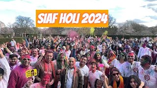 SIAF  Scottish Indian Arts Forum  Edinburgh  Scotland  Cinematic  Holi  2024  Celebrations [upl. by Biagio]