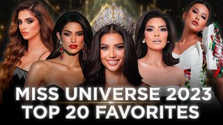 Miss Universe 2023 TOP 20 FAVORITES September edition [upl. by Noiztneb]