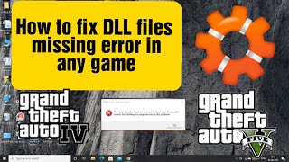 How to fix DLL files missing error in any game Step by Step Tutorial [upl. by Ybok]