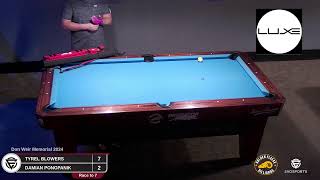 TYREL BLOWERS vs DAMIAN PONGPANIK  GOLDEN FLEECE  TABLE 1  EvoSports [upl. by Wald]