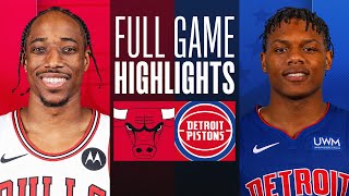 BULLS at PISTONS  FULL GAME HIGHLIGHTS  April 11 2024 [upl. by Swanson]