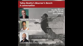 Talley Beatty’s Mourner’s Bench A Conversation [upl. by Ayerdna955]