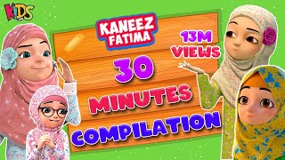 Kaneez Fatima Cartoon Series Compilation  Episodes 6 to 10  3D Animation Urdu Stories For Kids [upl. by Iret]