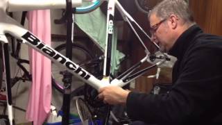 How to remove Campagnolo Centaur cranks [upl. by Einhoj301]