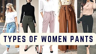 Types of pants for women and their names [upl. by Raymond222]