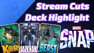 Darkhawk Bounce still feels like Home  Marvel SNAP Deck Highlight amp Gameplay [upl. by Brigit]