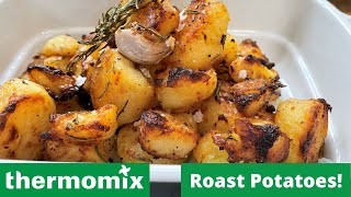 Use Your Thermomix TM6 To Help You Achieve Amazing Crispy Roast Potatoes [upl. by Akinat569]