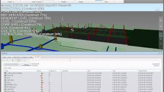 Navisworks Timeliner 4D simulation [upl. by Durston]